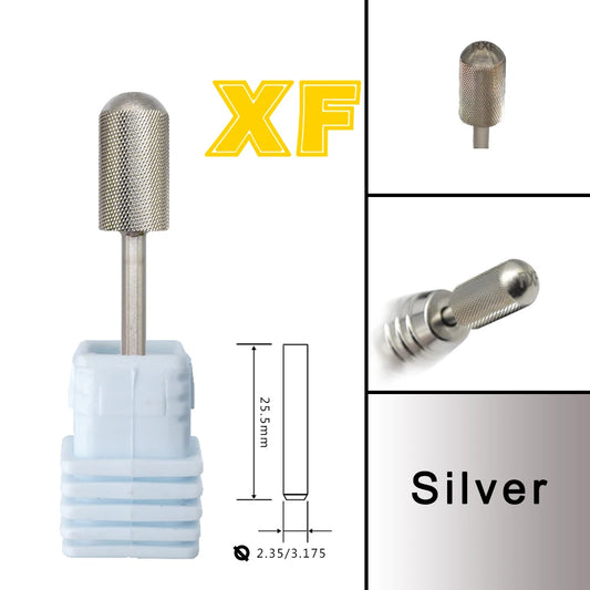 6.6 Original Large Barrel Round Smooth top  steel Carbide nail drill bits Efrat Urieli linux OEM Customized packaging