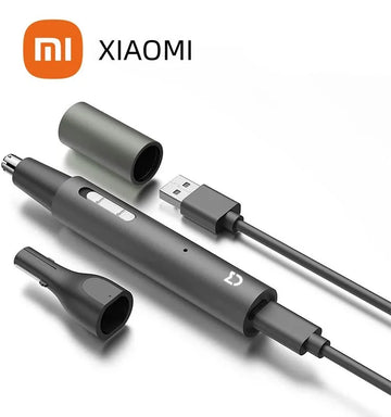 NEW! Xiaomi Mijia Electric Hair Trimmer for Nose Men Painless Rechargeable Sideburns Eyebrows Beard 3 in 1 Hair Clipper Shaver